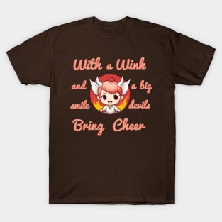 With a wink and a big smile, devils bring cheer T-Shirt